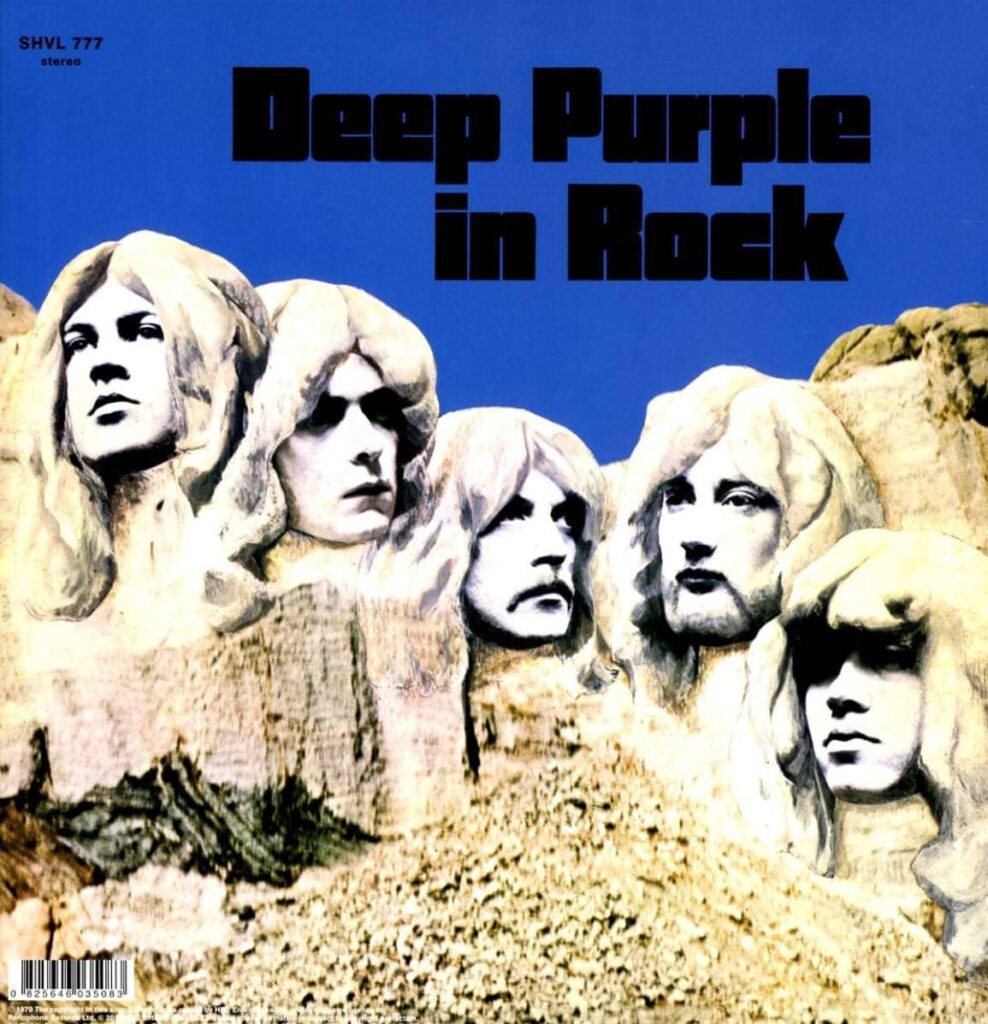 In Rock by Deep Purple - 1970 - Album cover