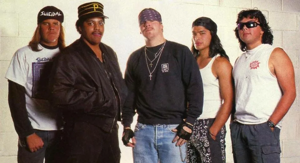 Robert Trujillo with Suicidal Tendencies