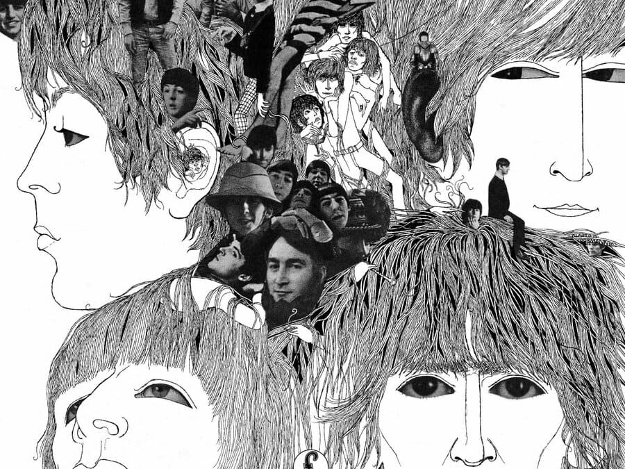 The Beatles - Revolver - album cover
