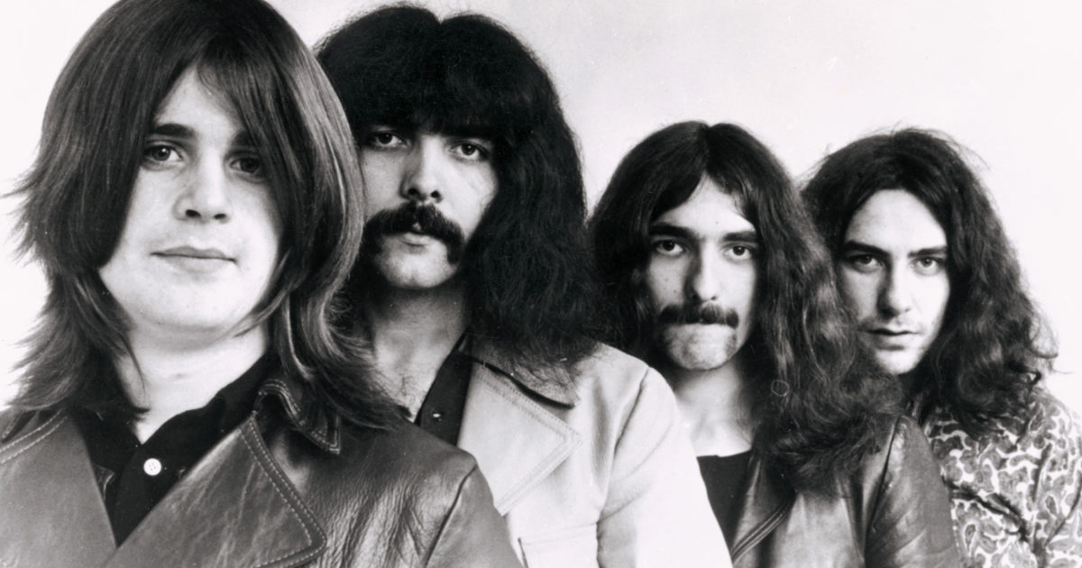 The original members of Black Sabbath