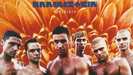 Herzeleid by Rammstein, album cover