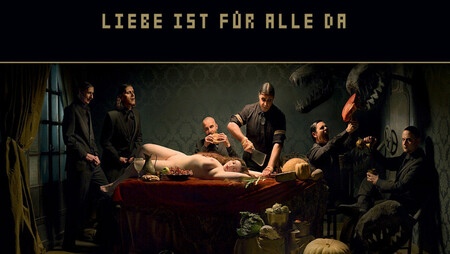 Liebe ist für alle da by Rammstein, album cover